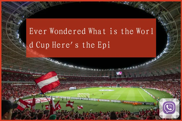 Ever Wondered What is the World Cup Here's the Epi